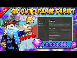 OP Bubble Gum Simulator Infinity Script | Auto Farm, Auto Hatch Eggs, Sell & More! (Pastebin)