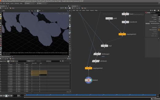 【教程】Houdini影视特效新手入门基础教程(中文字幕 素材齐全)【FXPHD学院补全计划】
