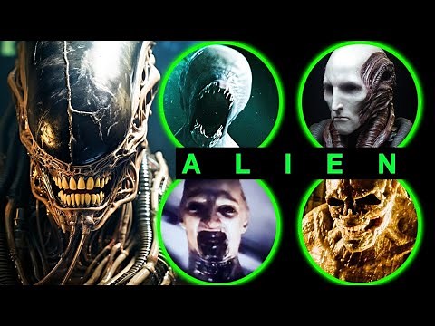 Every Alien Creature From Every Alien Movie Till This Date - Backstories & Physiology - Explored