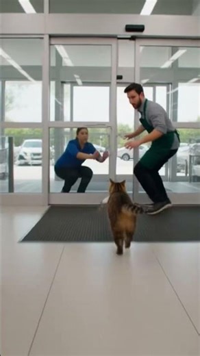 The Great Supermarket Heist: Tabby vs. The Seafood Section