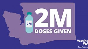 103 reactions · 15 shares | The state has enrolled almost 1400 provider facilities to give COVID-19 vaccines. Thank you to all of the partners who helped administer more than 2 million doses since the rollout began in mid-December! | Washington State Department of Health | Facebook