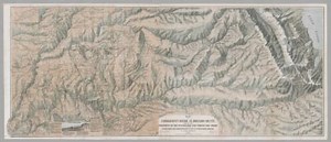 Map of Georgetown Divide, El Dorado County : showing also portions of the Placerville and Forest Hill Divide with the ditches, mines and other properties of the California Water Company