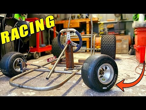 How I Built My Dream Racing Go-Kart! From Concept to Track! Frame!