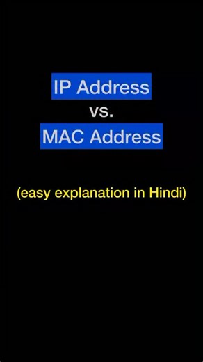 Hackrootorg | Cybersecurity & Bug Bounty Traning in Ludhiana on Instagram: "Ip address vs mac address | easy explanation in hindi #CyberSecurity #InfoSec #EthicalHacking #CyberAwareness #DataProtection #OnlineSafety #HackerMindset #CyberSafe #SecurityTips #DigitalSecurity #BugBounty #PenTesting #HackingCommunity #HackThePlanet #TechSecurity #WhiteHatHacker #CyberExperts #NetworkSecurity"