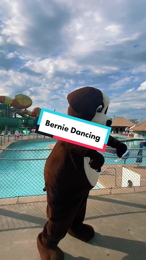 Bernie Dancing at Adventureland Resort in Iowa