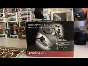XtremePro Camera Unboxing Budget 4K Go Pro?