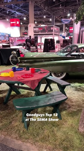 There is six Goodguys Top 12 winners here at The SEMA Show. That’s bitchin’!!! #goodguys23 #ggtop12 #sema2023 Cal Automotive Creations, Traditional MetalCraft, South City Rod and Custom, Z Rodz And Customs, Fiber Forged Composites, LLC, Ironworks Speed & Kustom LLC. | Goodguys Rod & Custom Association