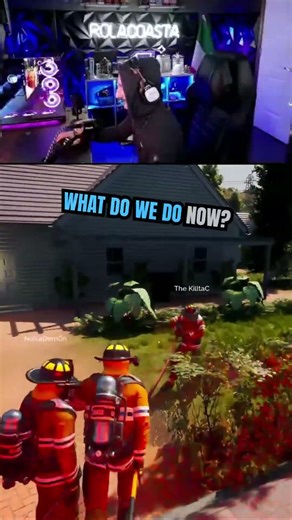 Firefighter Tries "Firefighting Simulator: The Squad" Teaser