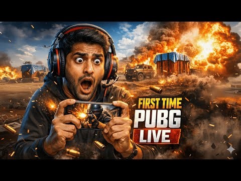 PLAYIGN PUBG FOR FIRST TIME 😱
