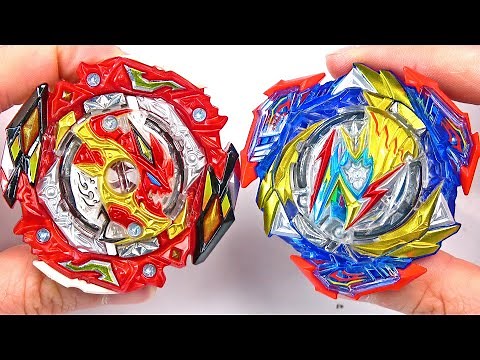 NEW BURST SPRIGGAN & ULTIMATE VALKYRIE BEYBLADE SET IS AWESOME