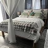 Utopia Bedding Deep Pocket Full Sheet Set – Fits Mattresses Up to 21 inches – Cooling, Soft & Breathable – Oeko-TEX 4 Piece Bed Sheets (Grey)