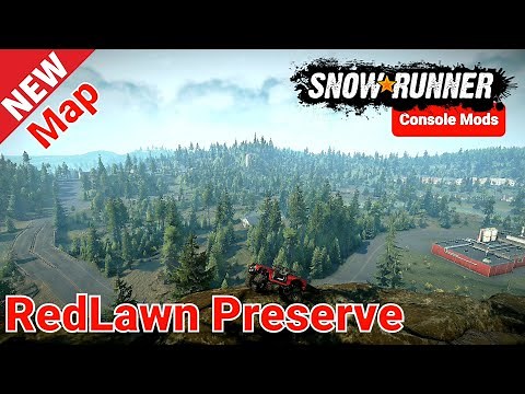 New Map RedLawn Preserve In SnowRunner Phase 7 Update