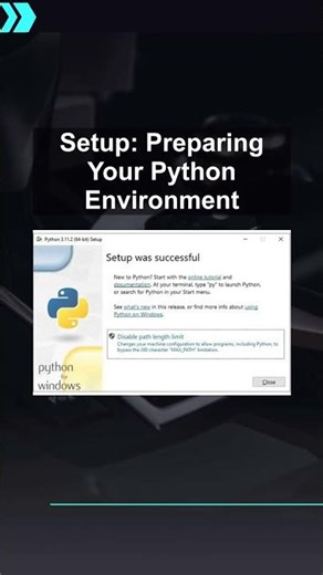 Setup: Preparing Your Python Environment #ai #artificialintelligence #machinelearning #aiagent Setup