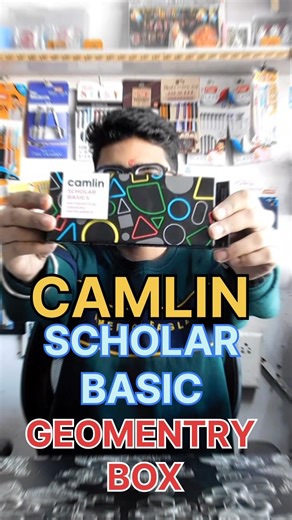 CAMLIN SCHOLAR BASICS GEOMENTRY BOX JUST 100RS #trending #ytshorts #stationeryaddict #stationeryhaul