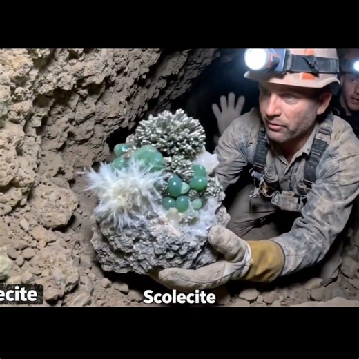 A 6g Scolecite Pyrite & Apophyllite All in One Formation #crystals #mineralspecimen #mining #geology