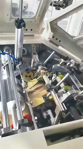 Semi-automatic paper bag making machine #paper #bag #high #machine #packaging #factory #bags #kraft