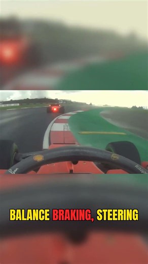 How F1 drivers hit the perfect brake point every time 🛑 #f1 #racing #tutorial