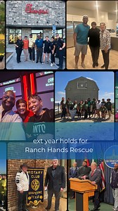 Happy New Year from Ranch Hands Rescue!🎆 Thank you for your incredible support in 2025! | Ranch Hands Rescue