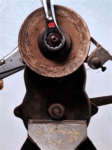 Rusty Grindstone Restoration: A Shocking Transformation