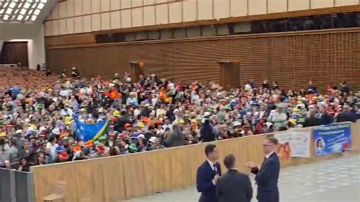 The day after canonization we were looking forward to audience with Pope Leo XIV. We gathered in aula od Pope Paul VI. Faithful from many countries the saints were announced from, with good number of bishops and three Cardinals. Unfortunately, the Pope arrived over an hour late and looks like he was due for another appointment therefore after giving acknowledgment of the virtues of the saints walked towards the cardinals to shake hand. Only two of our bishops were lucky to shake hand with him. B