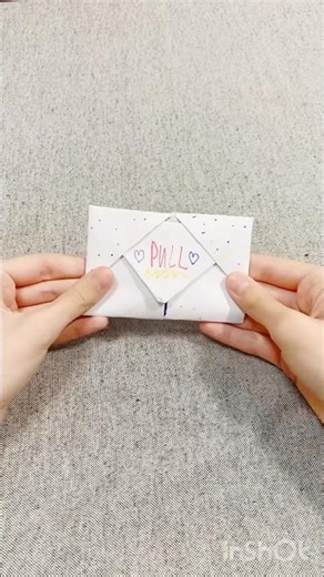 How to make a pull tab envelope❤️🥰