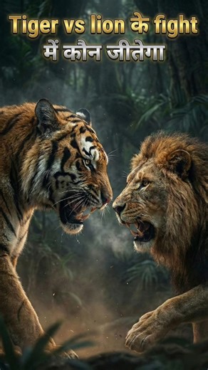 Tiger vs Lion 🐯🦁 | Jungle Ka Asli King Kaun? | Shocking Animal Facts Hindi