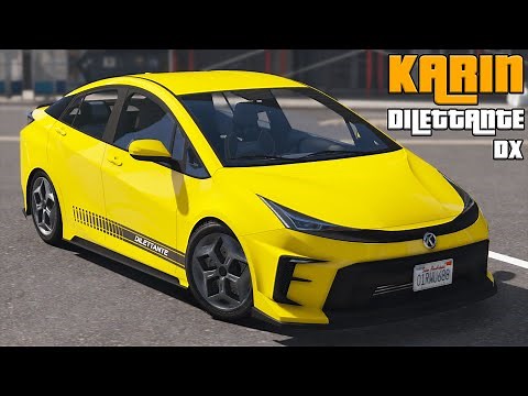 Karin Dilettante DX (Toyota Prius) | GTA V Lore Friendly Car Mods | PC