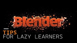 7 blender exercises for Lazy learners | BlenderNation Bazaar