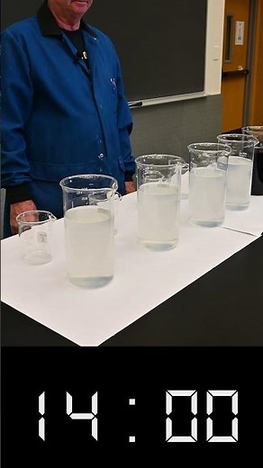 Iodine Clock Short #science #demo