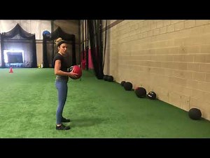 Standing Overhead Medicine Ball Throw