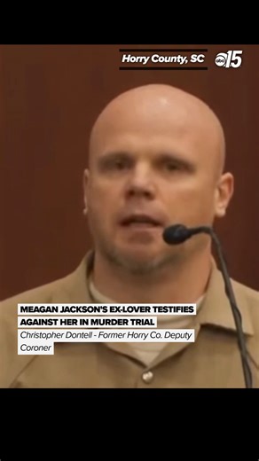 38K views · 144 reactions | Co-defendant Christopher Dontell agreed to plead guilty and testify against defendant Megan Jackson. The two were both charged in Rice's murder, but Dontell was charged with criminal conspiracy and accessory after the fact #meaganjacksontrial #meaganjackson #court #legal #courtcam #courtcase #courttv | WPDE ABC15 | Facebook