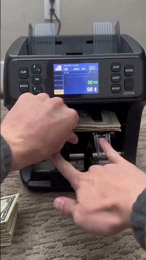 How fast can you count money? #deteck