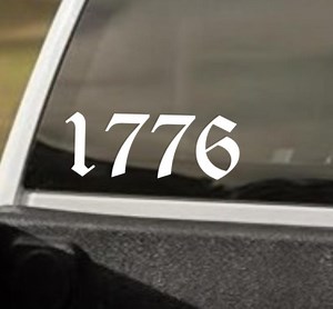 Declaration of Independence Vinyl Decal: Patriotic Bumper Sticker - Etsy