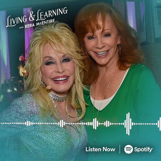 201K views · 14K reactions | You can never have too much Dolly Parton, and especially not during her birthday week! Listen to my conversation with Dolly on my Spotify original podcast, Living & Learning with Reba McEntire here: https://bit.ly/RebaDollyPodcast | Reba McEntire | Facebook