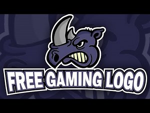 HOW TO MAKE A FREE GAMING LOGO | Easy with No Photoshop Or Illustrator
