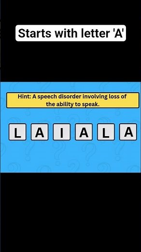 Scrambled Words Quiz #2