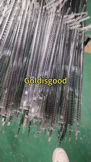 220v 240v 2500w 1500w 1000w 500w R7s Clear Halogen Ir Lamp Infrared Heating Lamp For Screen Printing