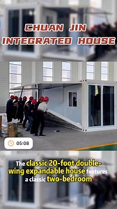 → Hebei Chuanjin Double-Wing Homes: Fit anywhere, use every inch! Compact to move, roomy to live—no space wasted. Perfect for worksites, backyards, trips. #HebeiChuanjin #Investingforbeginners #newhomeowners #casa #foldingcontainerhouse #foldablehouse #containeroffice | 张琛 | Facebook