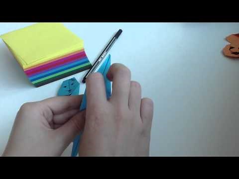 Halloween Geist basteln / gespenstischer Halloween Schmuck