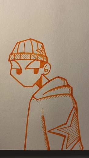 How to Draw a Simple Graffiti Character - Step by Step Guide