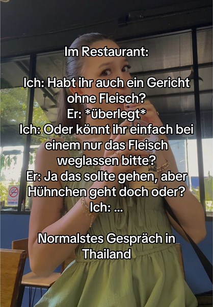 Hast du kein Flei mehr? #thailand #vegetarian #veggie #bangkok #travel