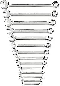 GEARWRENCH 14 Pc. 6 Pt. Combination Wrench Set, SAE - 81924
