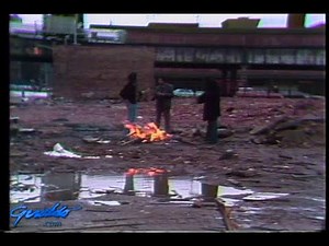 1975. Harlem's rough slum life and the poor struggling to survive, New York City
