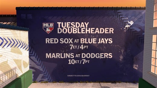 8.3K views · 48 reactions | A Tuesday doubleheader is on the way tonight on MLB Network! ⚾️ Red Sox vs Blue Jays at 7pm ET ⚾️ Marlins vs Dodgers at 10pm ET | MLB Network | Facebook