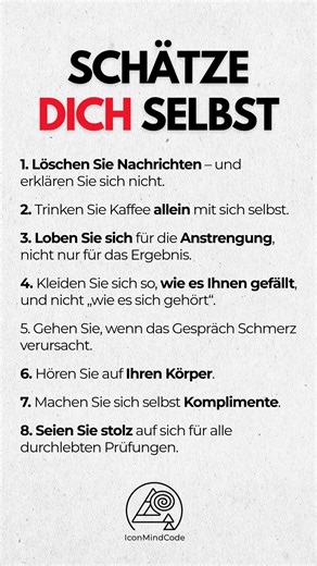 8 Wege, wie du dich SOFORT wertvoller fühlst! ✨💖 #psychologie #mindset #motivation