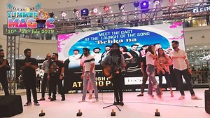 Here it is, the launch of the song "Behka Na" with the cast of Parey Hut Love at #LuckyOne Mall! #LuckyOneMall #ThePlaceToBe #LuckyOneSummerMagic #PareyHutLove | LuckyOne