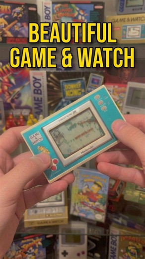 Cool Retro Gear - Donkey Kong Jr. Game & Watch | 1982 #nintendo #donkeykong #gameandwatch