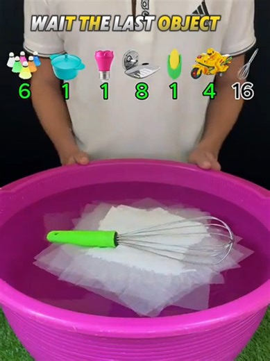 How Many Tissue Papers Were Used in the Experiment?