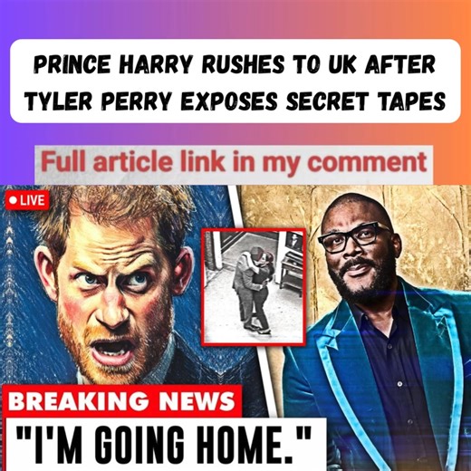 Royal drama reached a fever pitch as Prince Harry reportedly made a sudden and desperate dash back to the UK following a bombshell exposure by filmmaker Tyler Perry. In a shocking twist, secret tapes allegedly released by Perry have unveiled unfiltered moments and behind-the-scenes conversations involving Harry,,,,,,,, Full article check comment | Royal newshub