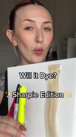Sharpie Hair Dye Experiment: Will It Work?
